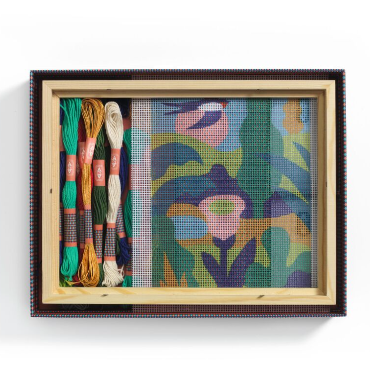Djeco Atelier 65 Garden Needlepoint Kit