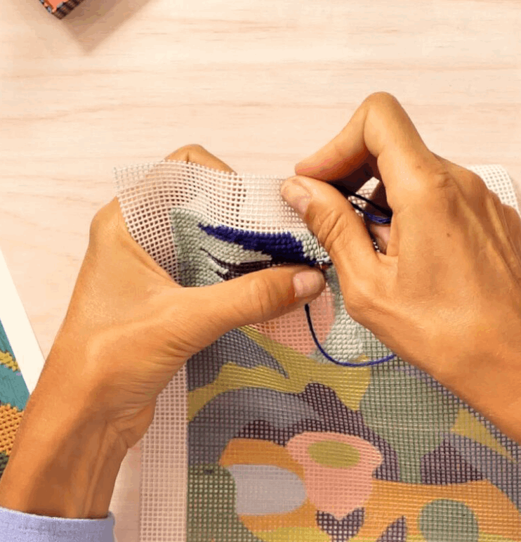 Djeco Atelier 65 Garden Needlepoint Kit