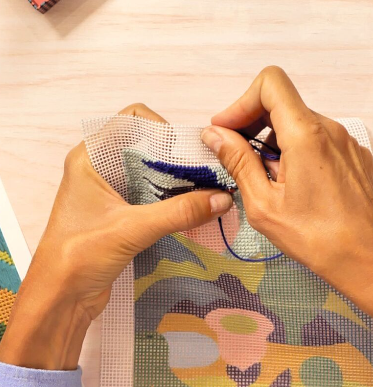 Djeco Atelier 65 Garden Needlepoint Kit