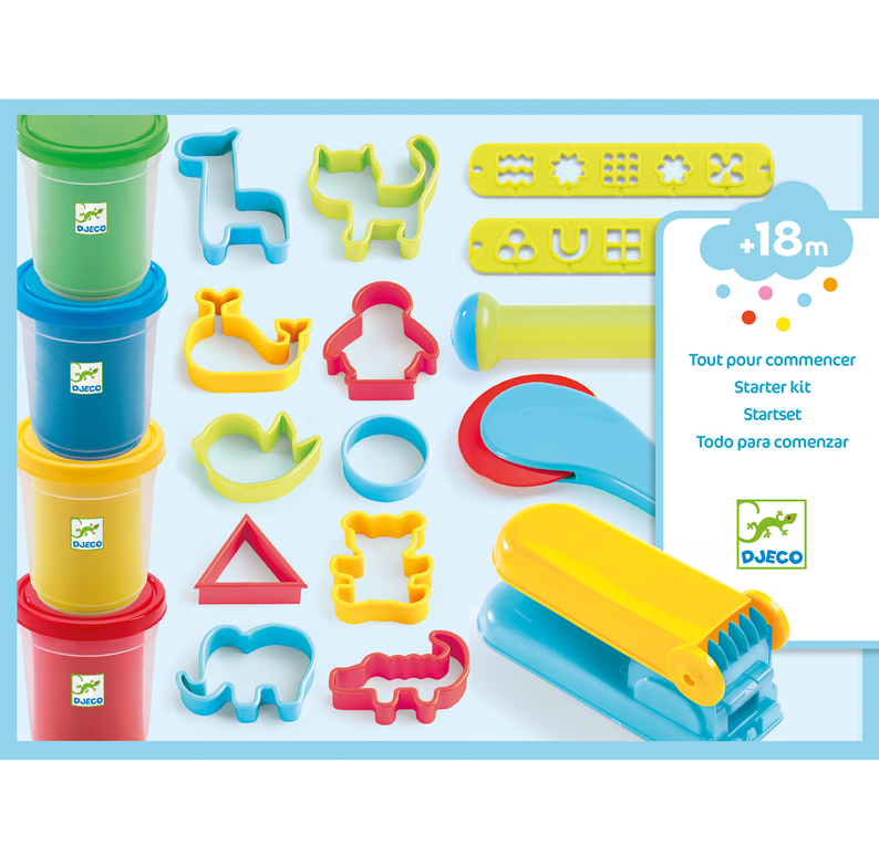 Djeco Introduction to Dough Set playdough