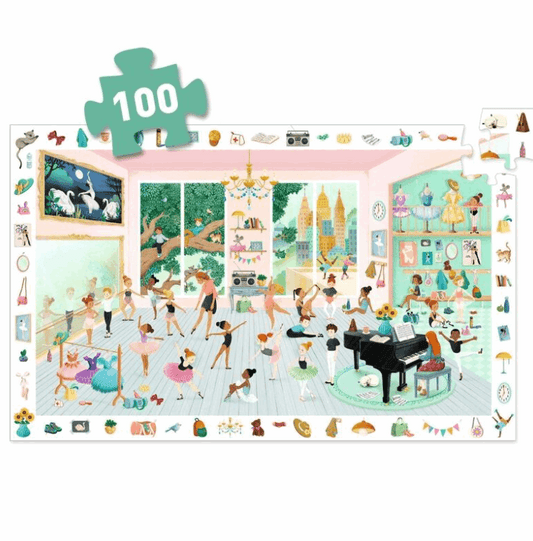 Djeco The Dance School 100pc Observation Puzzle