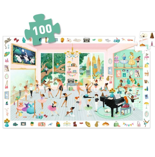 Djeco The Dance School 100pc Observation Puzzle