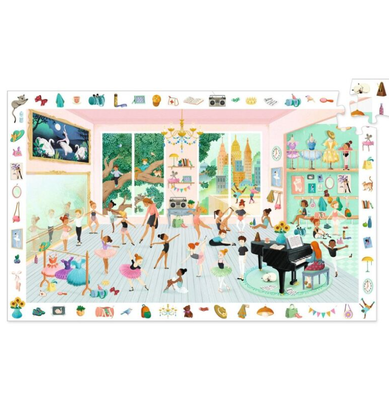 Djeco The Dance School 100pc Observation Puzzle