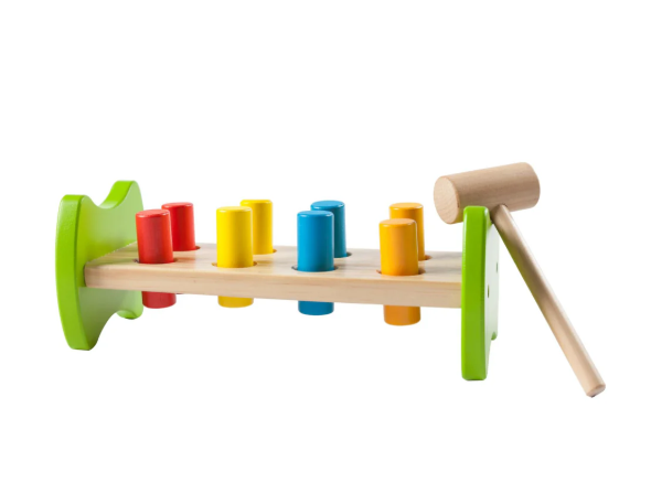 Fat Brain Toys Pound & Tap Hammer Bench Baby & Toddler