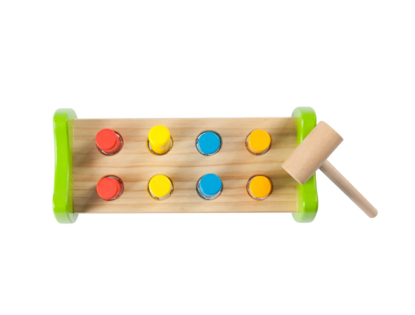 Fat Brain Toys Pound & Tap Hammer Bench Baby & Toddler