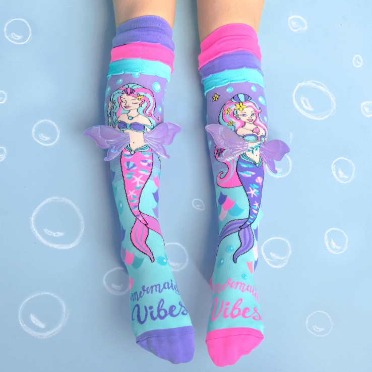 MADMIA Socks - Mermaid Vibes Kids Adults 6 - 99yrs Socks