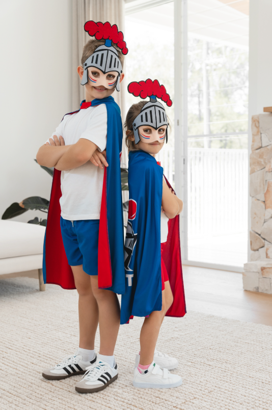 Sweida's Mini Mascots NRL Supporter Cape costumes