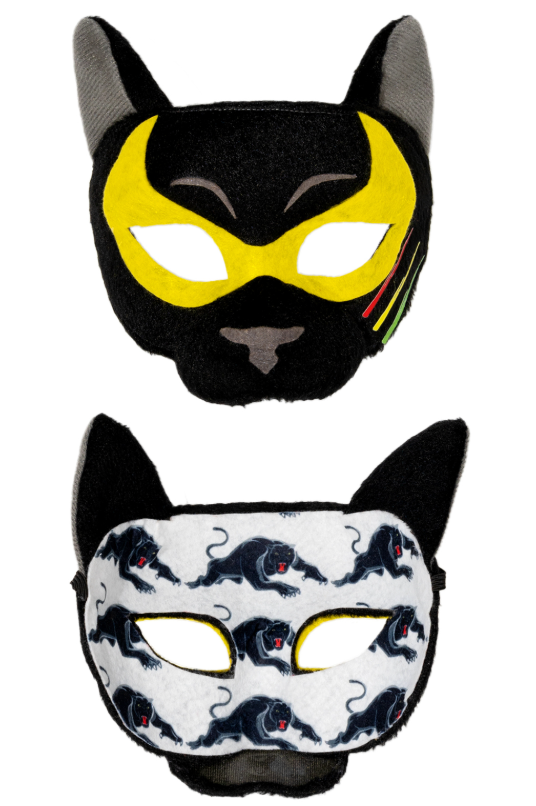 Sweida's Mini Mascots NRL Supporter Masks Panthers Costumes