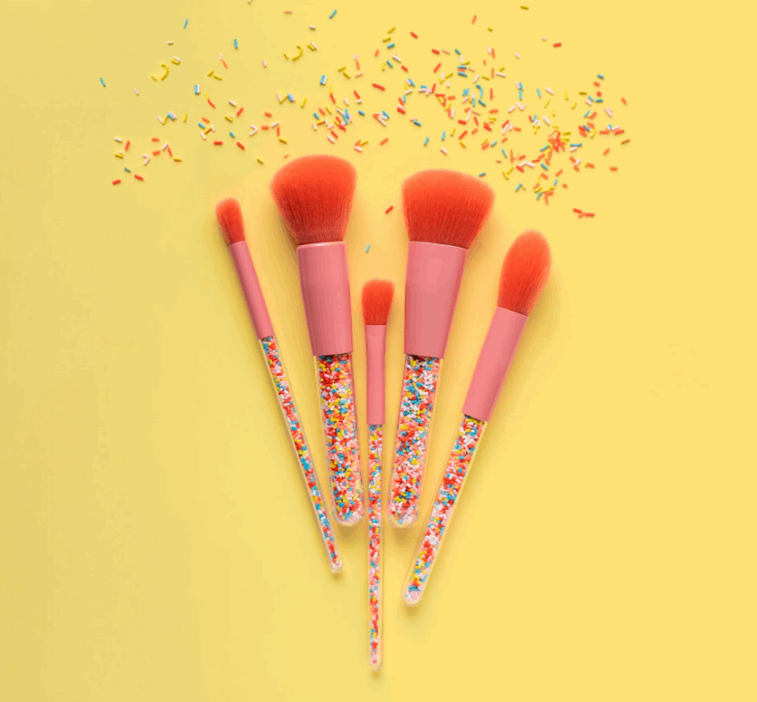 Oh Flossy Sprinkle Makeup Brush Set