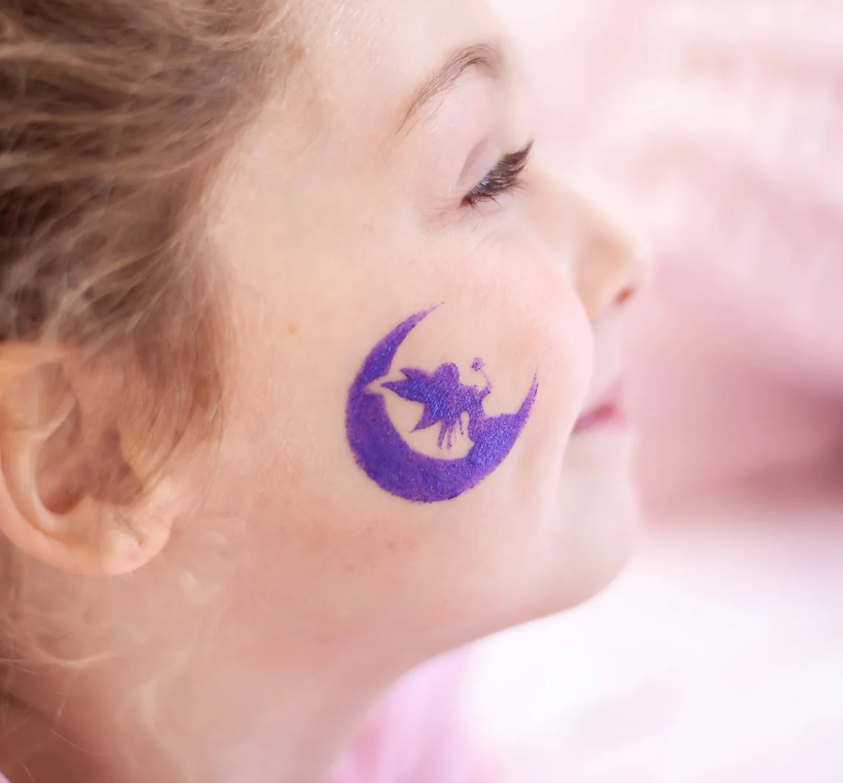 Oh Flossy Reusable Adhesive Face Paint & Makeup Stencils