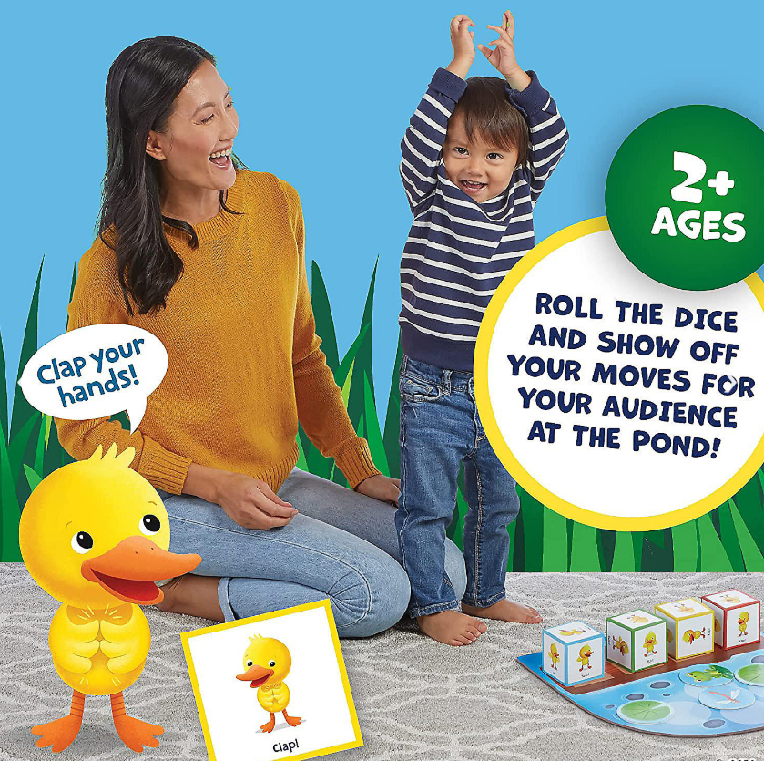 Peaceable Kingdom Duck Duck Dance Board Game