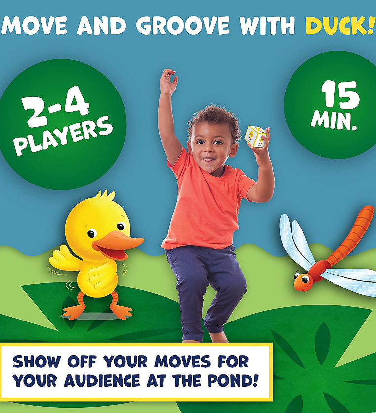 Peaceable Kingdom Duck Duck Dance Board Game