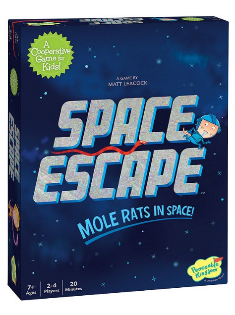 Peaceable Kingdom Space Escape Board Game