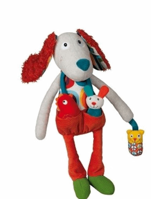 Ebulobo Antoine The Dog Activity Set