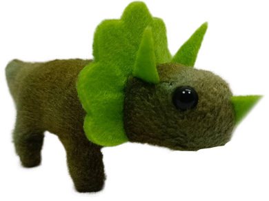 Finger Puppet Triceratops finger puppet