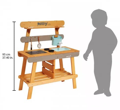 Janod Muddy Lab Outdoor Kitchen Outdoor Play