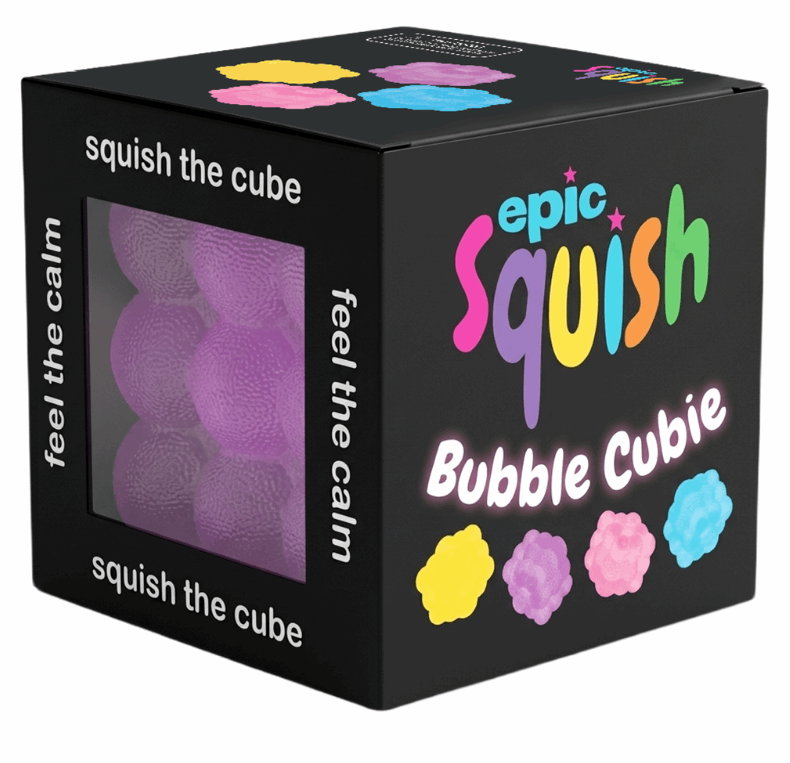 Epic Squish Bubble Cubie  PRE ORDER  ETA 18/09