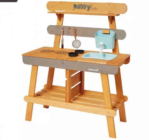 Janod Muddy Lab Outdoor Kitchen Outdoor Play