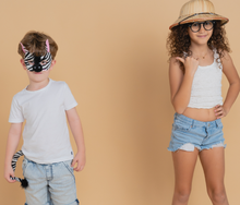 Load image into Gallery viewer, Sweida&#39;s Little Safari Deluxe Animal Mask &amp; Tail Set - Zebra
