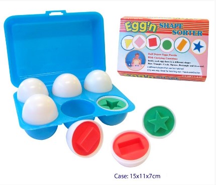 Egg Shape Sorter in Case Baby & Toddler