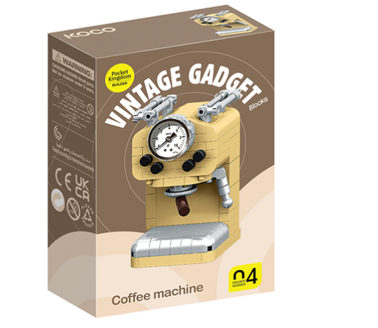 Koco Bricks Vintage Gadget Series  PRE ORDER ETA 18/9
