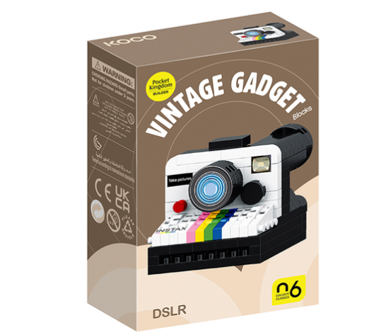 Koco Bricks Vintage Gadget Series  PRE ORDER ETA 18/9