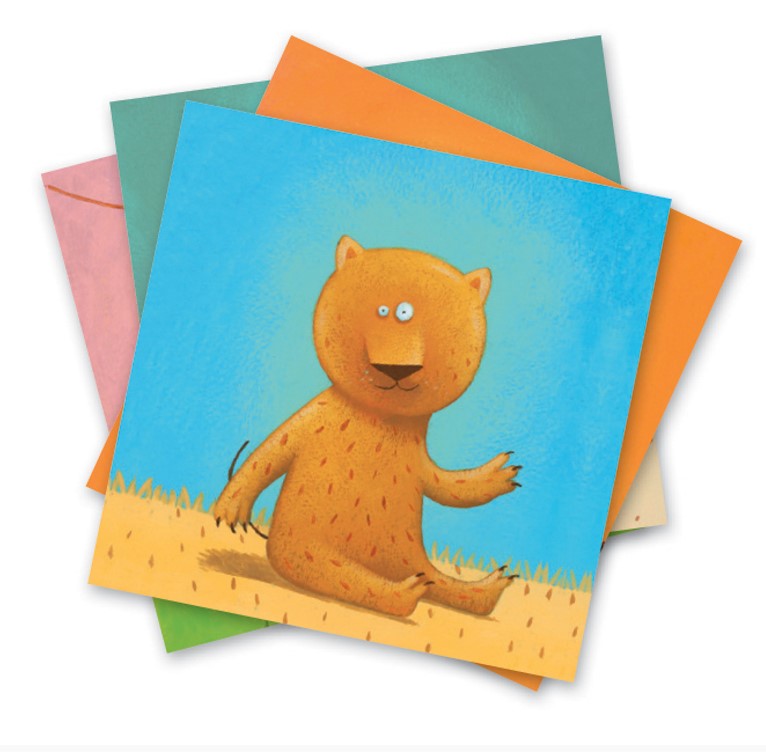Djeco Create Animal Stickers Art and Craft
