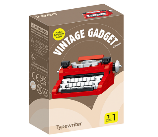 Koco Bricks Vintage Gadget Series  PRE ORDER ETA 18/9