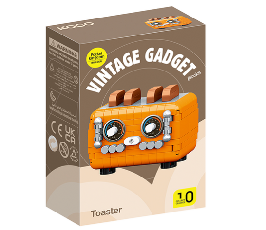 Koco Bricks Vintage Gadget Series  PRE ORDER ETA 18/9