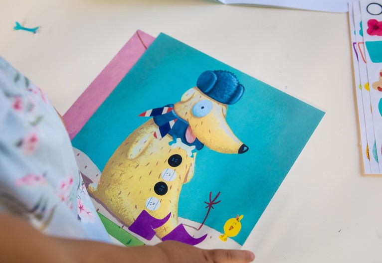 Djeco Create Animal Stickers Art and Craft