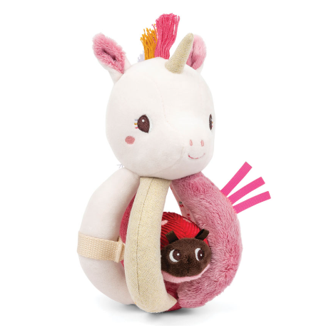 Lilliputiens Lena Unicorn Rattle with Handles