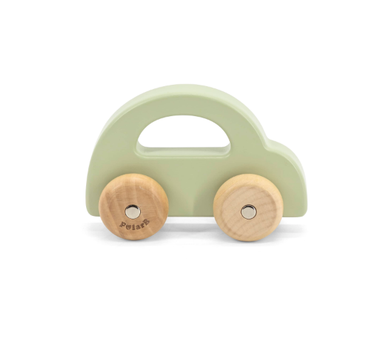 PolarB Wooden Car Green wooden car