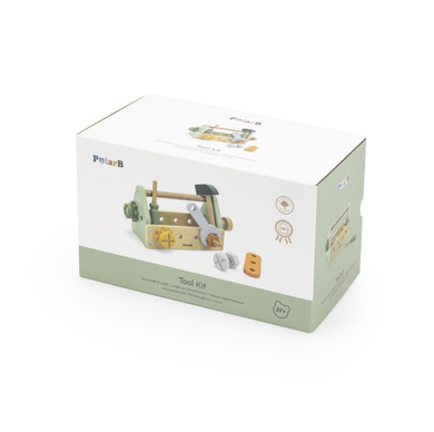 PolarB Little Wooden Tool Kit tool kit