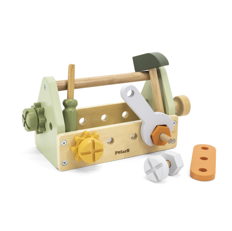 PolarB Little Wooden Tool Kit tool kit