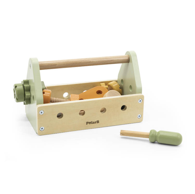 PolarB Little Wooden Tool Kit tool kit