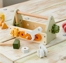 Load image into Gallery viewer, PolarB Little Wooden Tool Kit

