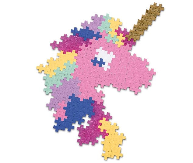 Plus-Plus Learn To Build Unicorns 275pc Construction