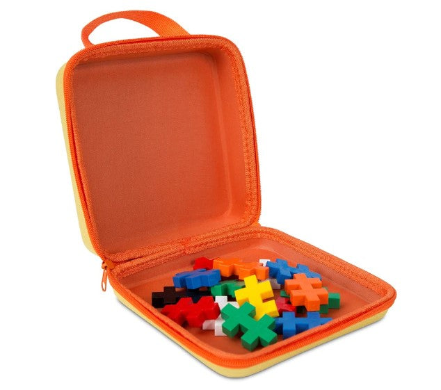 Plus-Plus Travel case Yellow BIG 15pc Construction