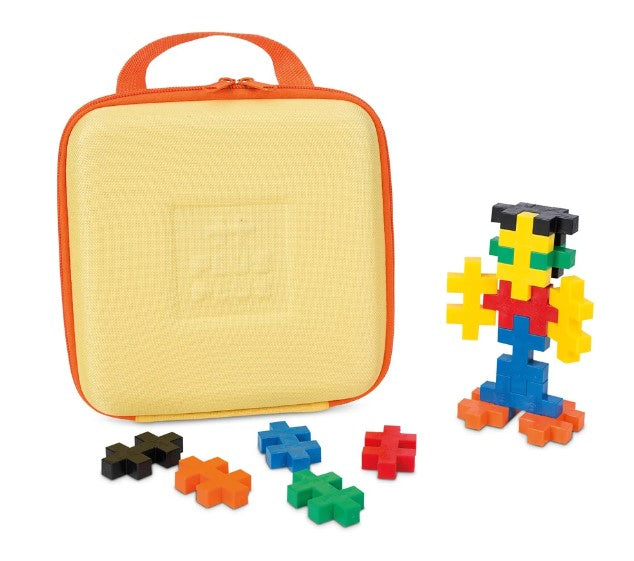Plus-Plus Travel case Yellow BIG 15pc Construction