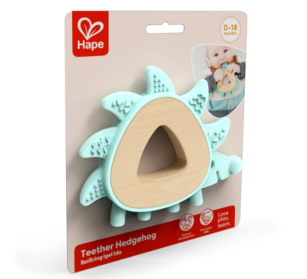 Hape Hedgehog Teether FSC 100%
