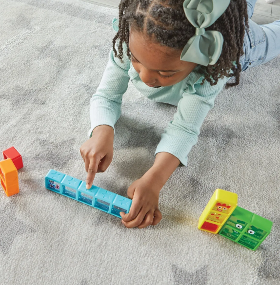 Numberblocks One to Five Sensory Bottles Learning Aid