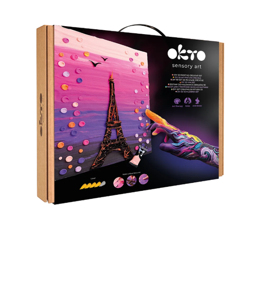Okto Sensory Art 3D Creative Art Paris 30cm x 40cm