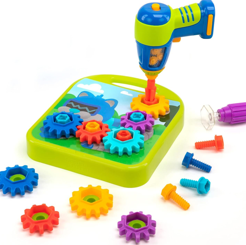 Educational Insights Design & Drill Gears Workshop construction