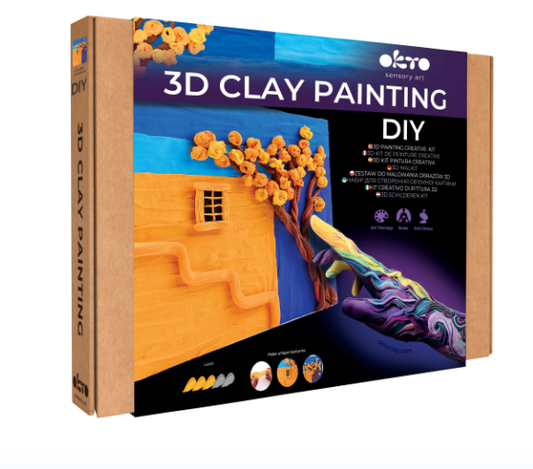 Okto Sensory Art 3D Creative Window Set Golden Afternoon 30cm x 40cm