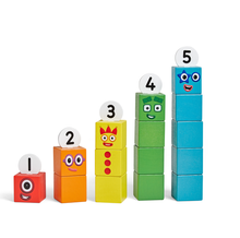 Load image into Gallery viewer, Numberblocks One to Five Wooden Blocks
