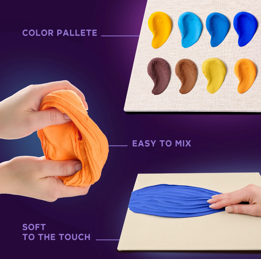 Okto Sensory Art 3D Creative Window Set Golden Afternoon 30cm x 40cm