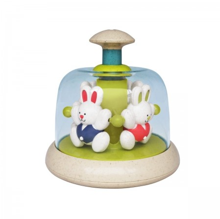Tolo Toys Bio Rabbit Carousel The Spinning Top Toy Store 