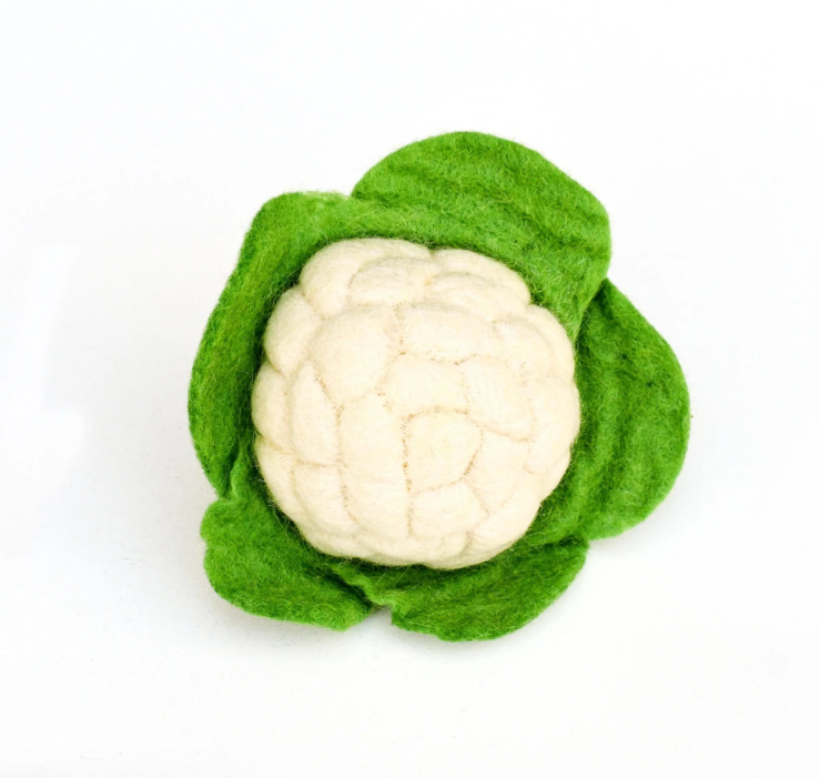 Tara Treasures Felt Cauliflower