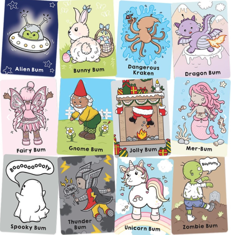 Go Bum Magical & Mythical Edition: The cheeky version of Go Fish.