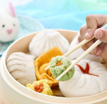 Load image into Gallery viewer, Tara Treasures Felt Dim Sum Yum Cha Set
